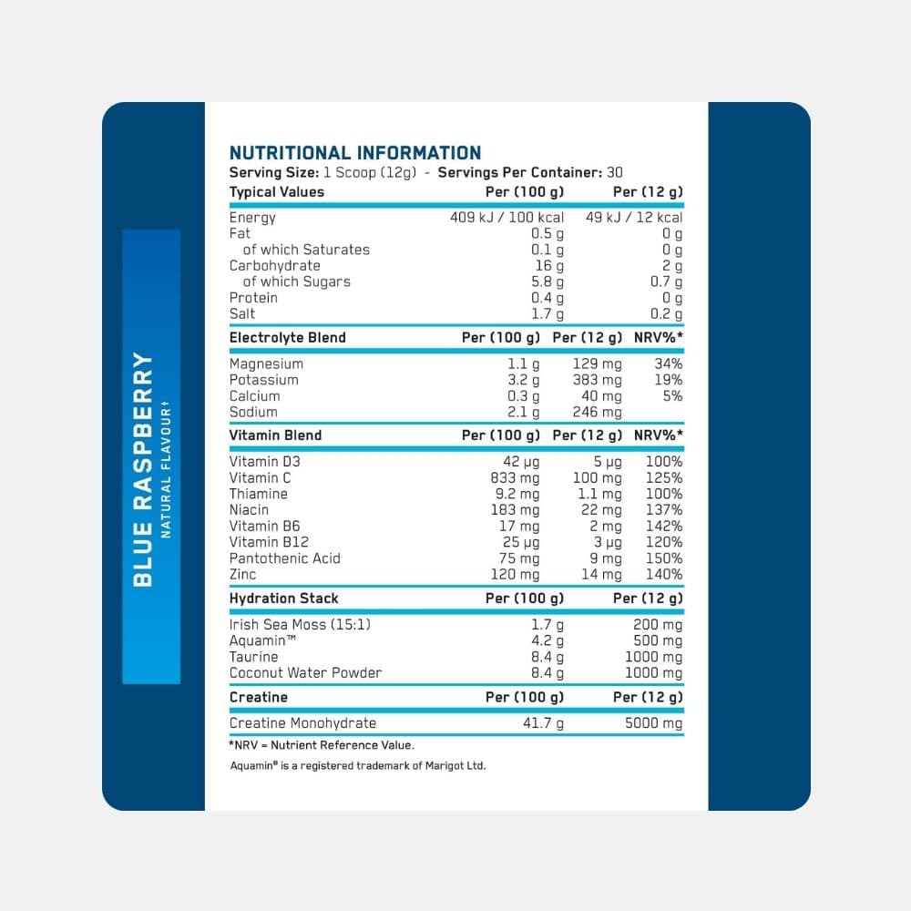 Applied Nutrition Creatine Monohydrate with Electrolytes - 50 Servings 3