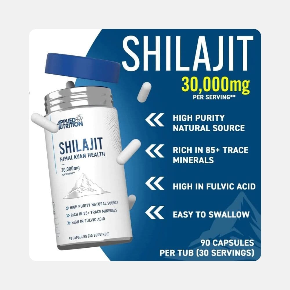 Applied Nutrition Himalayan Shilajit Capsules - 90 Count 4
