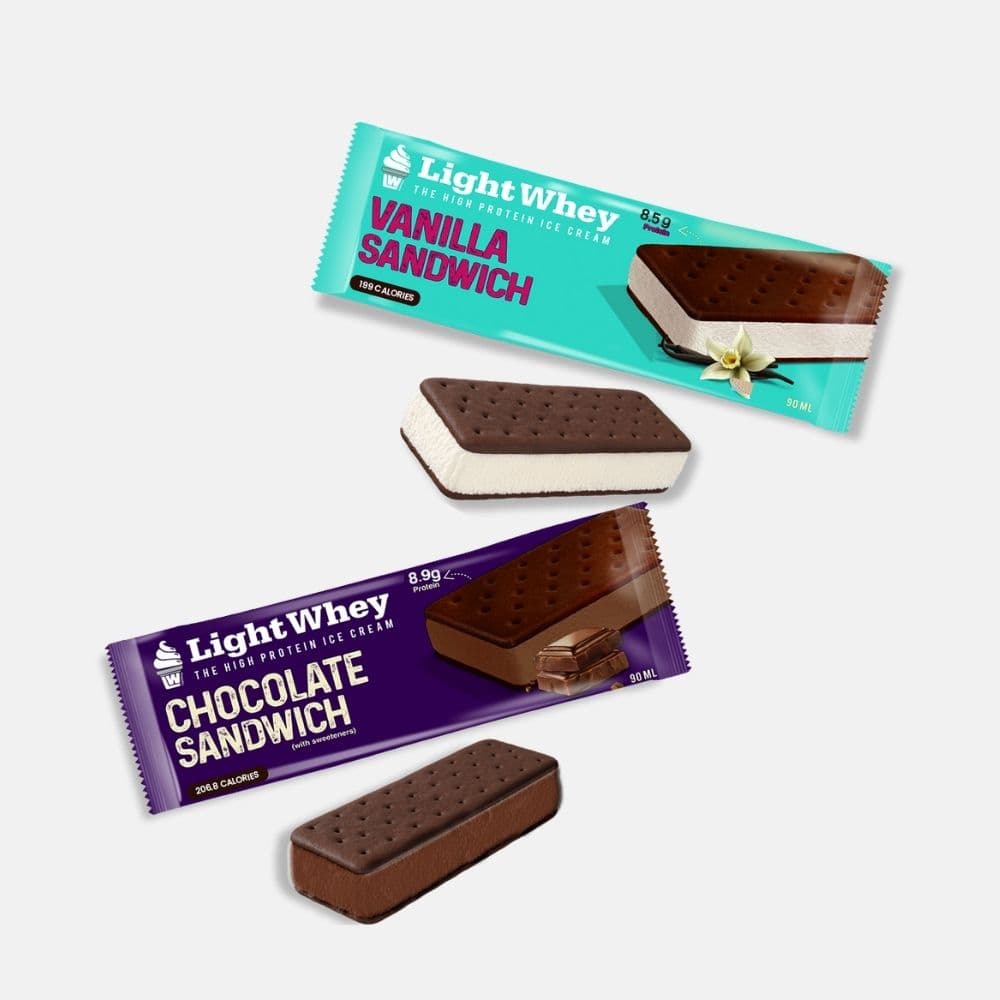 LightWhey Chocolate Protein Ice Cream Sandwich - 90 ml 2