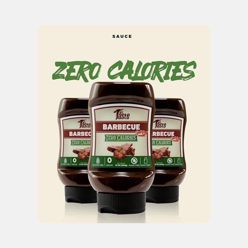 MRS TASTE Zero Calorie Barbeque Sauce (350g) 2