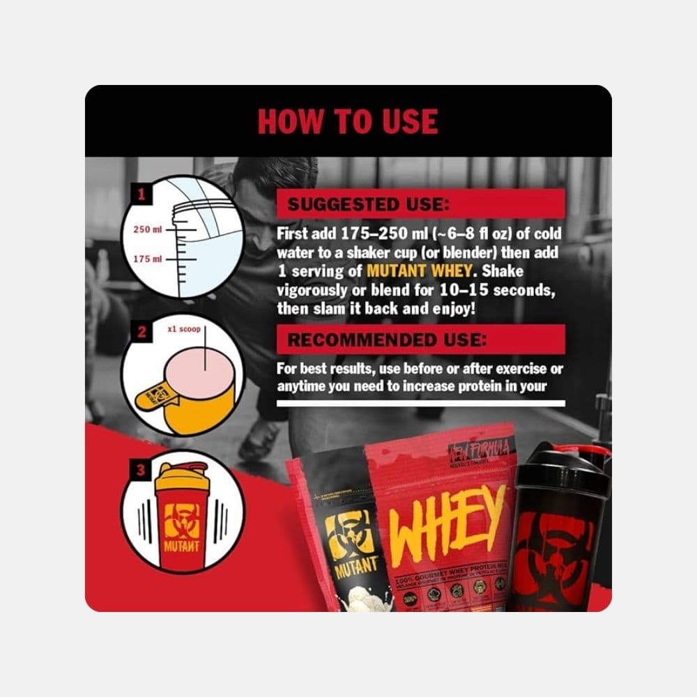 Mutant Whey Protein Powder - Triple Chocolate 2.27 kg 4