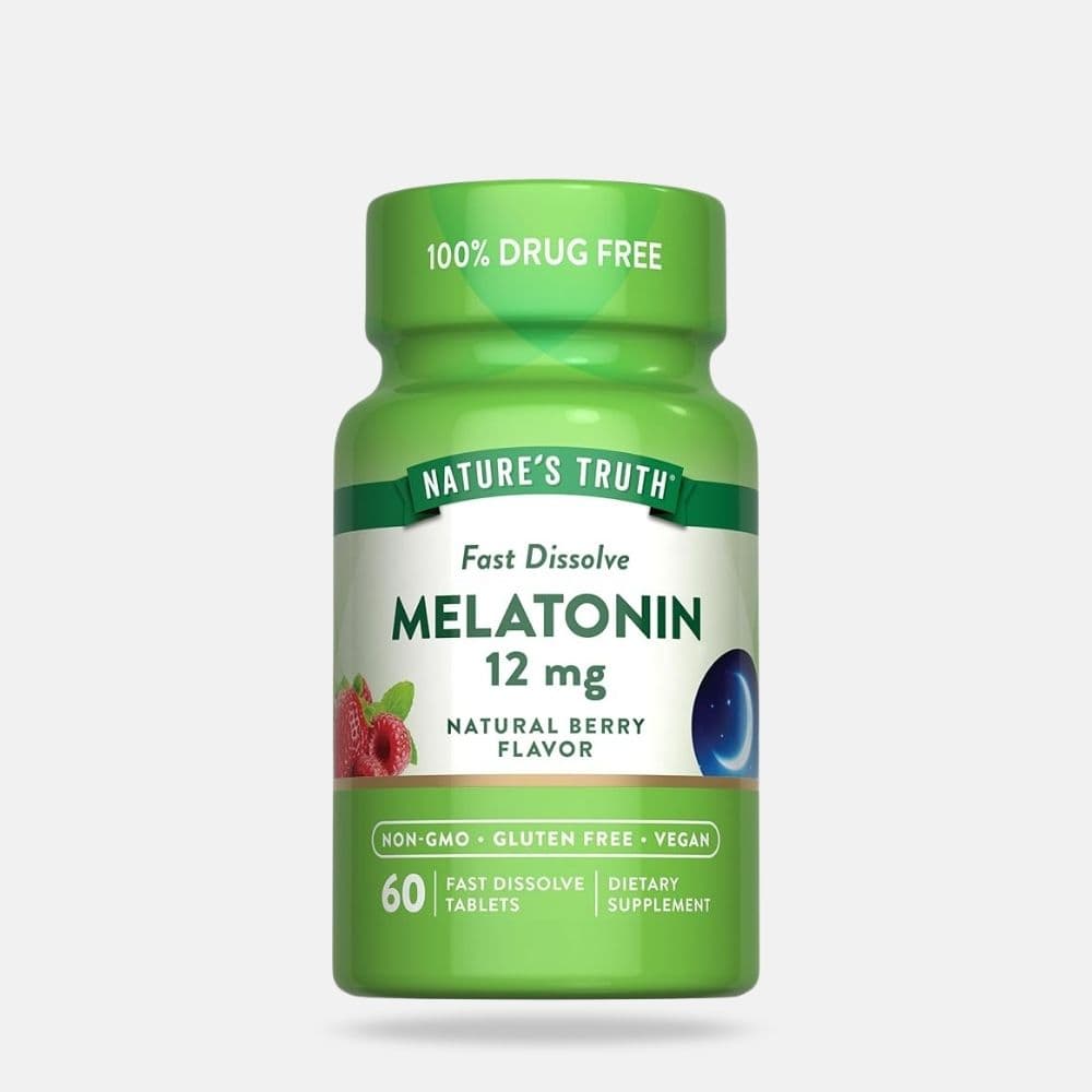Nature’s Truth Vegan Melatonin Tablets - 60 Count