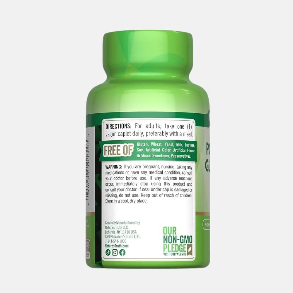 Potassium Gluconate 595 mg - 100 Caplets for Muscle Support 6