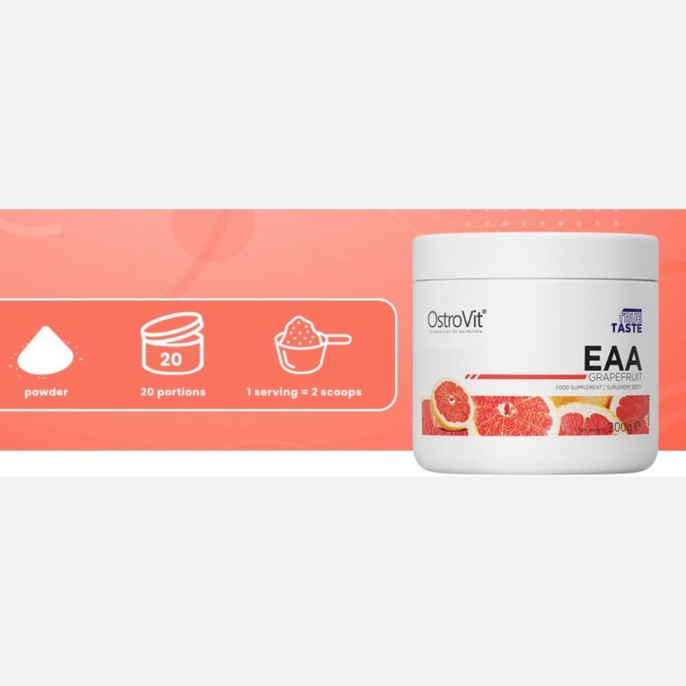 OstroVit Essential Amino Acids Grapefruit Powder - 200g 3