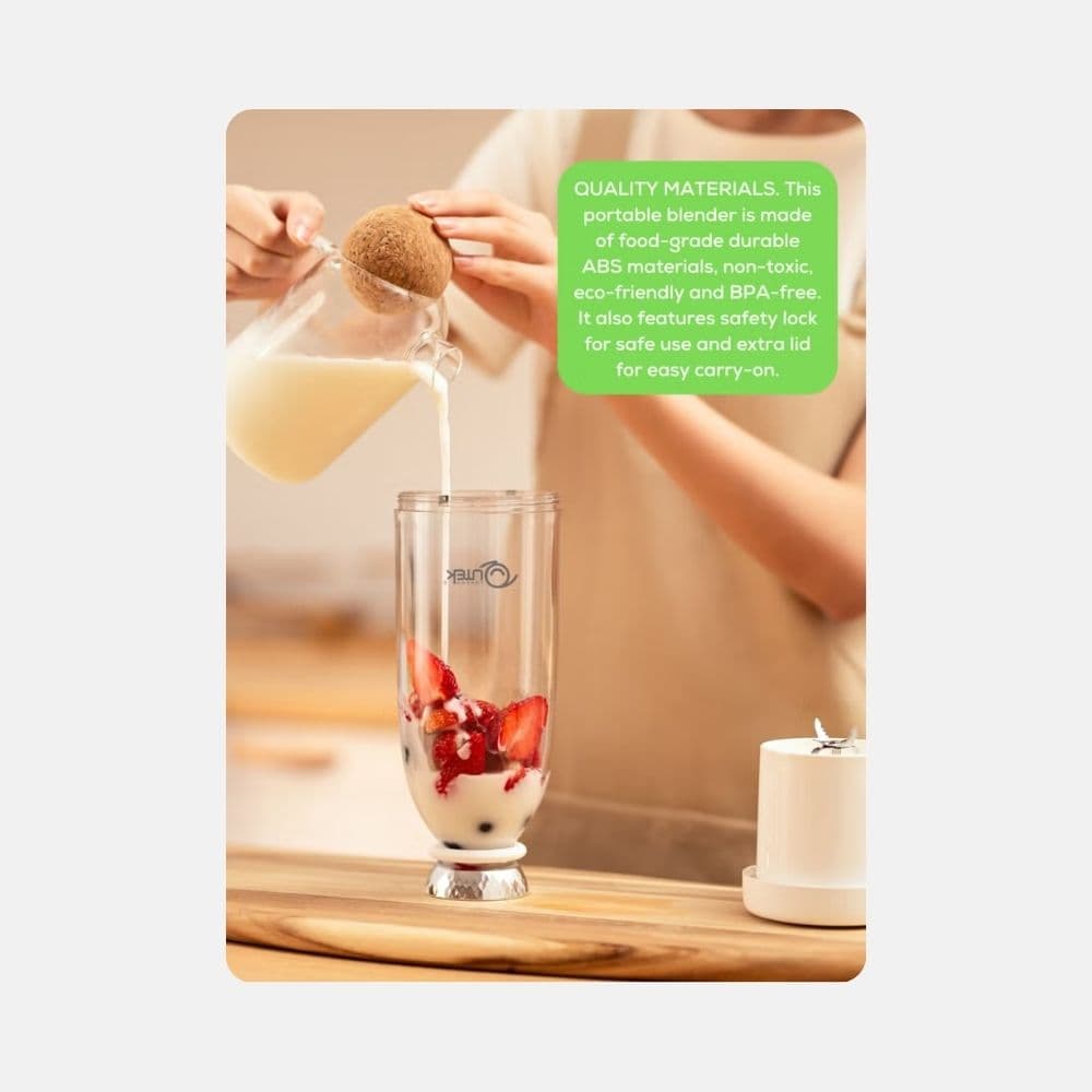 QUTEK Compact Fruit Blender FreshBlend 500 ml 5