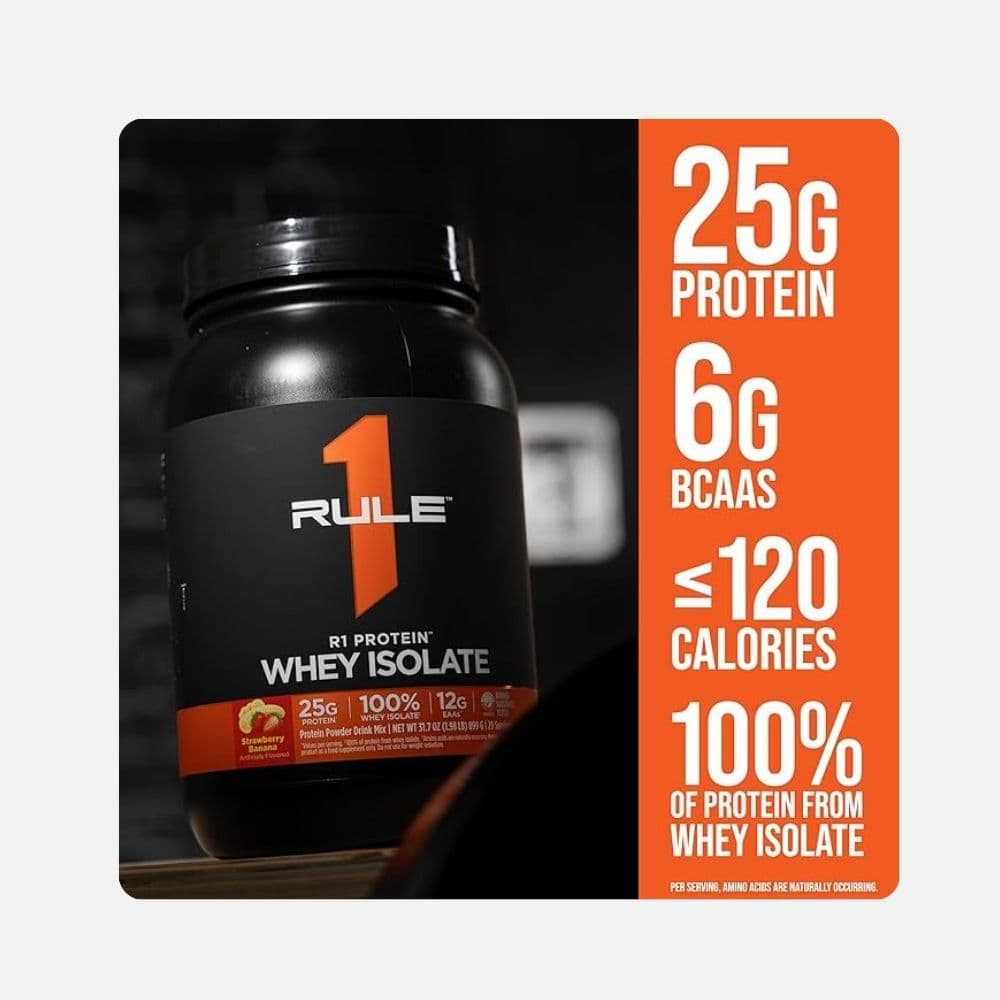 R1 Whey Isolate Protein Powder - 2.27 kg 5