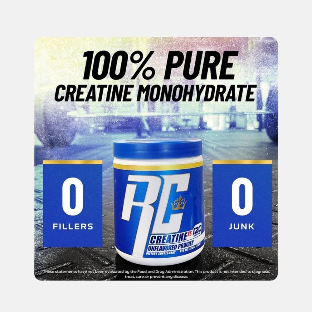 Ronnie Coleman Creatine XS Powder - 300g Unflavored 6