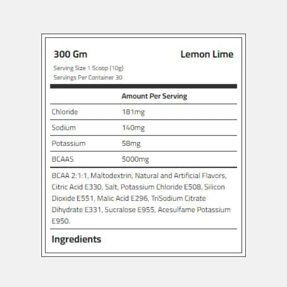 Red Rex BCAA Powder 5000 mg - Lemon Lime Flavor 4