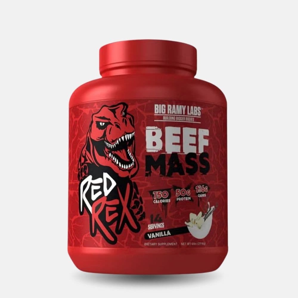 Red Rex Beef Mass Plus Gainer Powder - 2.73kg