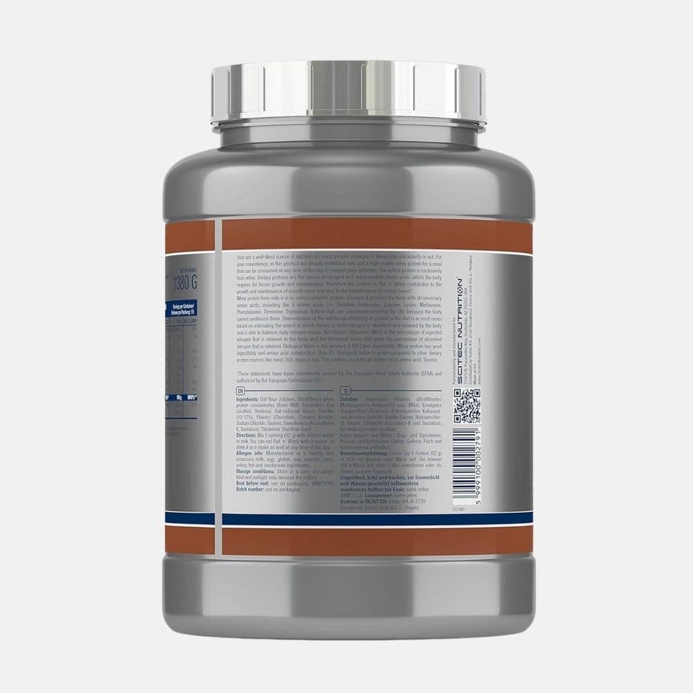 Scitec Nutrition Oat 'n Whey Protein Powder - 1.38kg 2