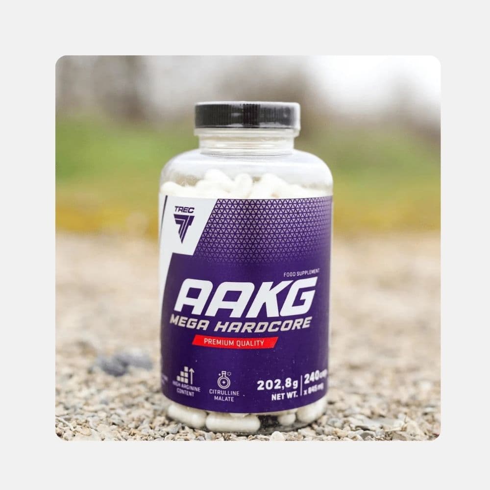 Trec Nutrition AAKG Mega Hardcore Capsules - 120 Count 2
