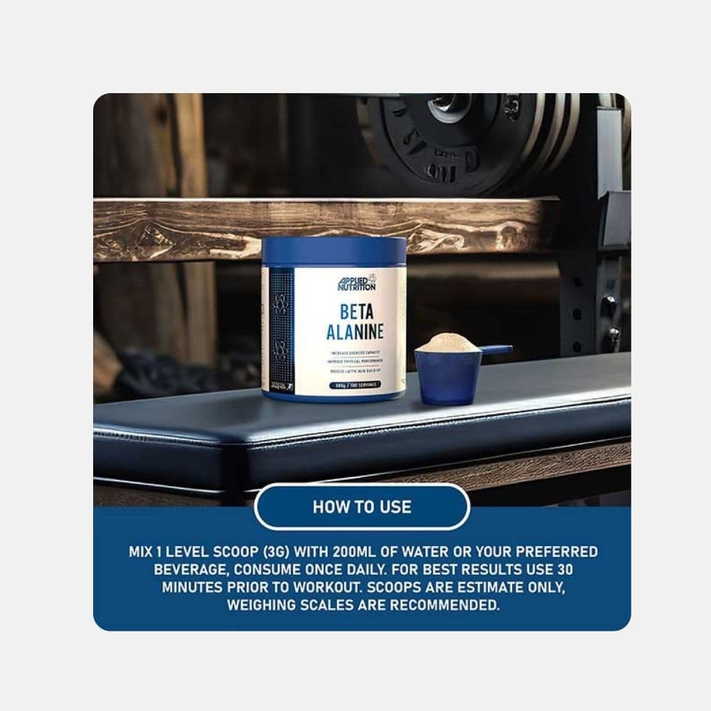 Applied Nutrition Beta-Alanine Powder - 300g Unflavored 3