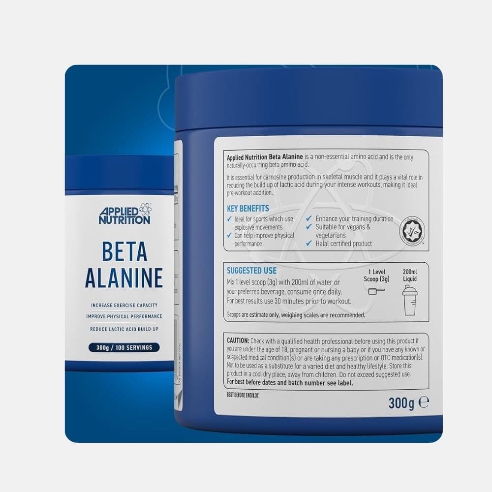 Applied Nutrition Beta-Alanine Powder - 300g Unflavored 2