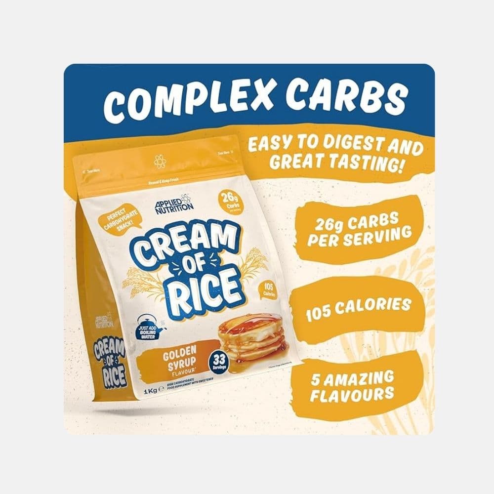 Applied Nutrition Cream of Rice - Vegan Carbohydrate Powder 5