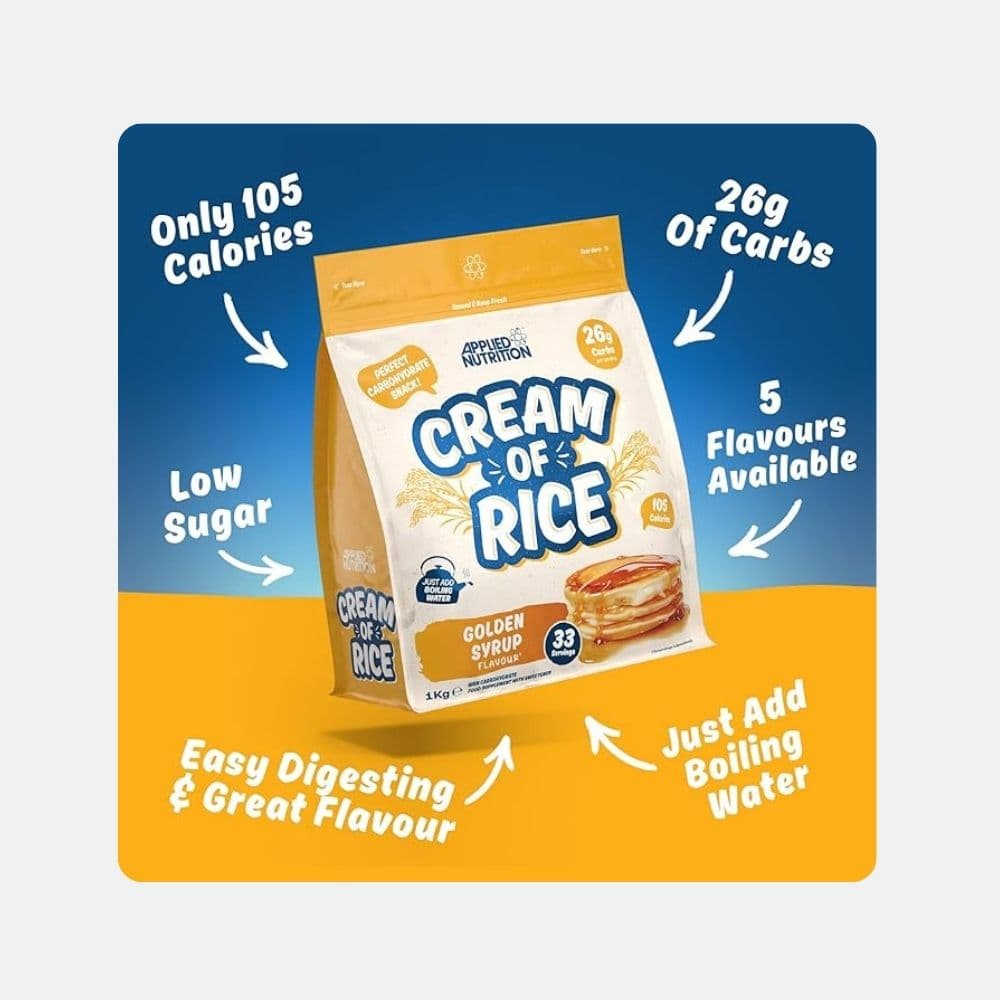 Applied Nutrition Cream of Rice - Vegan Carbohydrate Powder 4