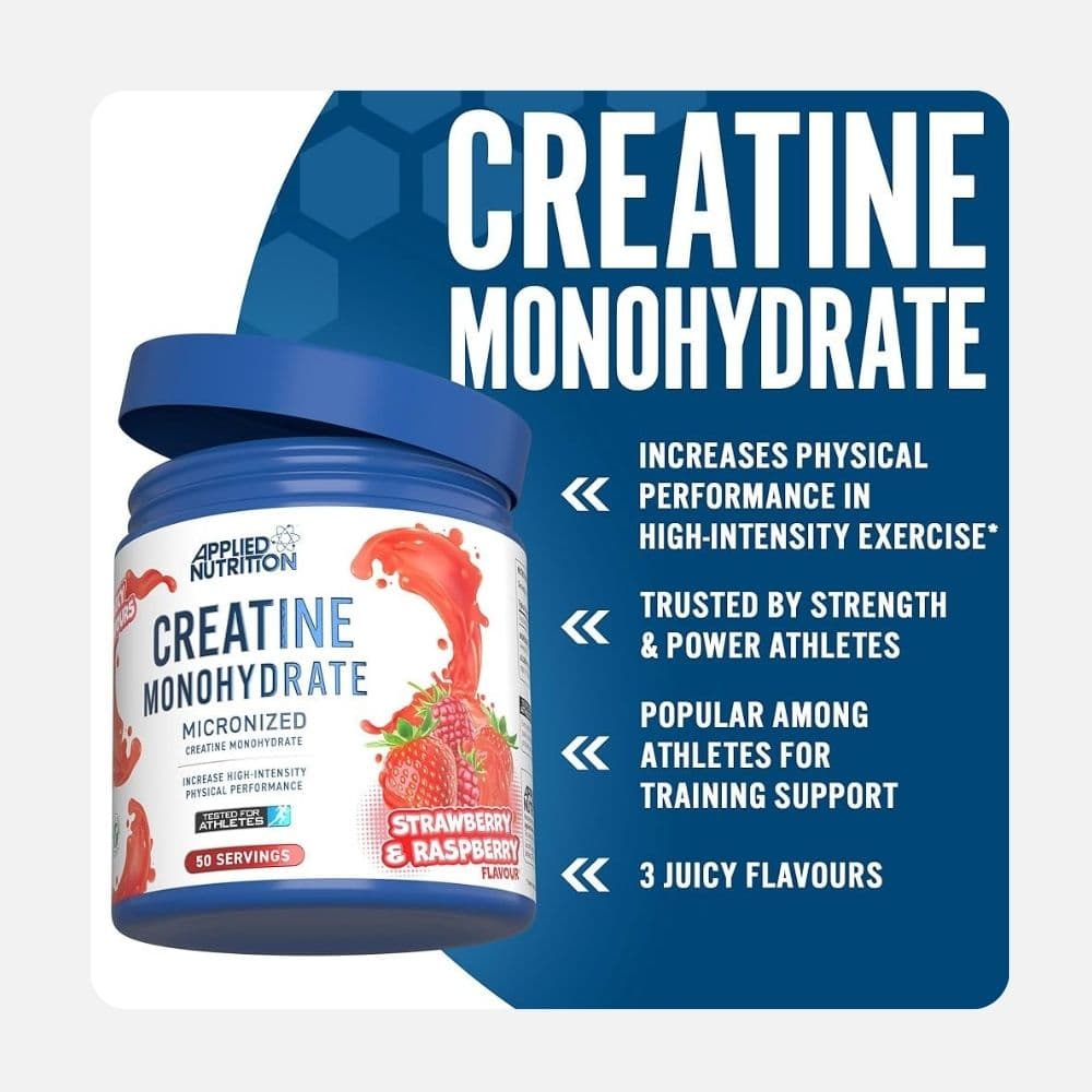 Applied Nutrition Micronized Creatine Monohydrate Powder 250g 7