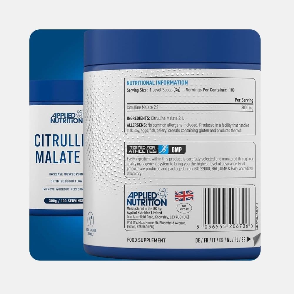 Applied Nutrition Citrulline Malate Powder 300g - Unflavored 5