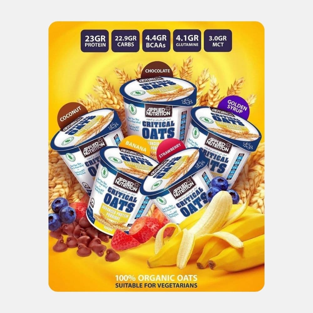 Applied Nutrition Critical Oats - Protein-Packed Porridge (60g) 5