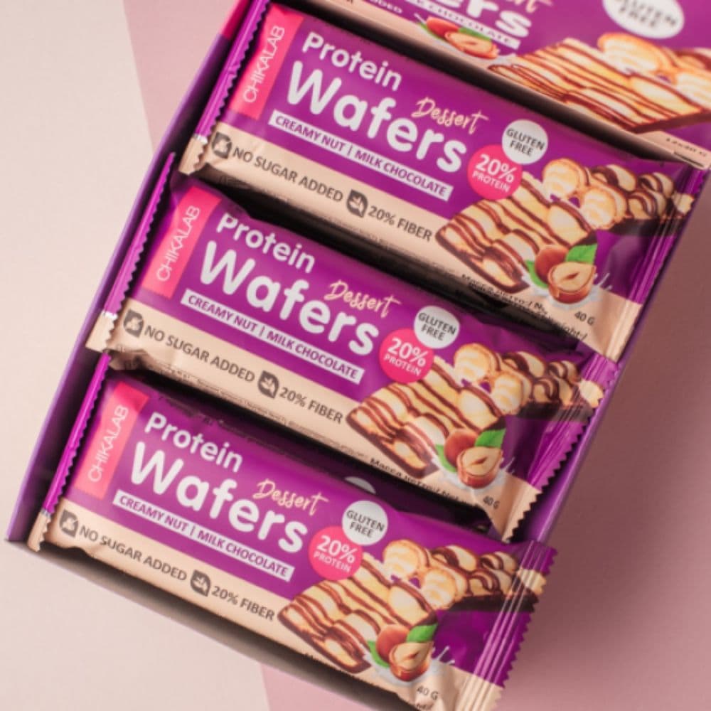 Chikalab Protein Wafers - Sugar-Free Snack (40g) 3