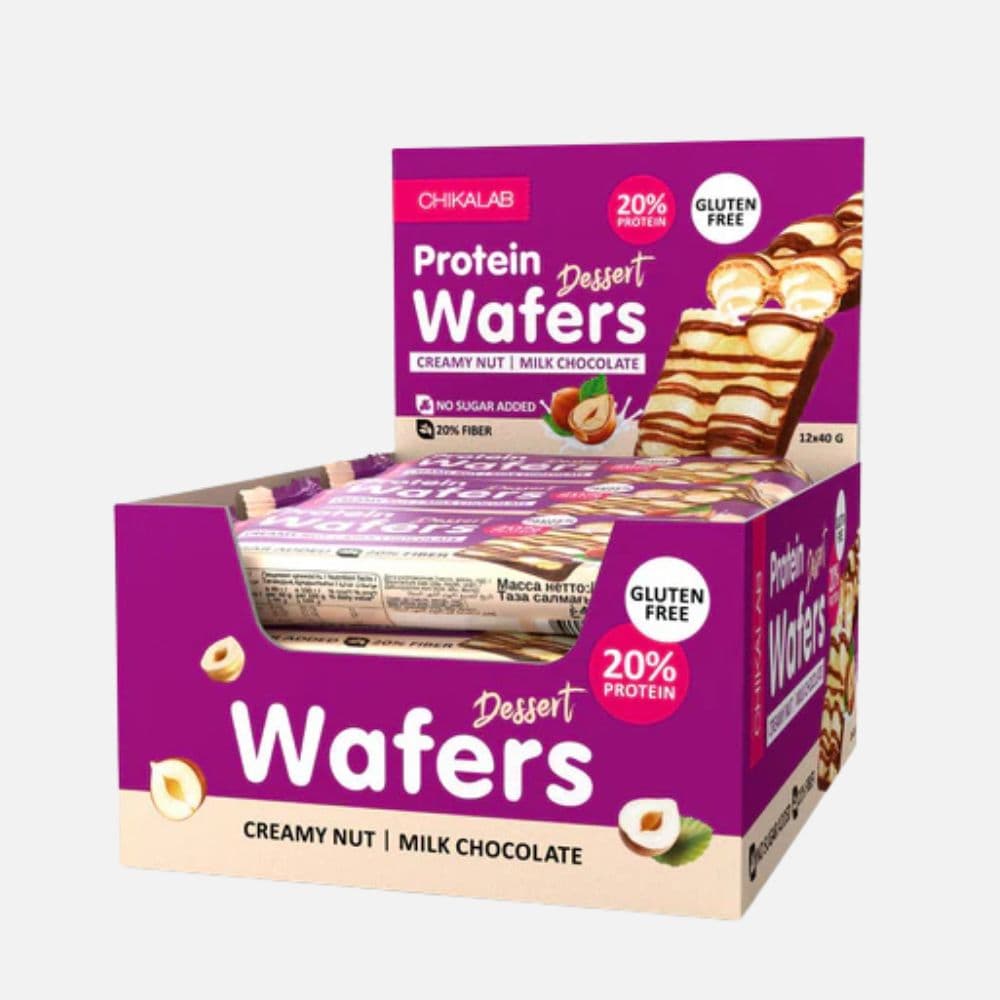 Chikalab Protein Wafers - Sugar-Free Snack (40g) 4
