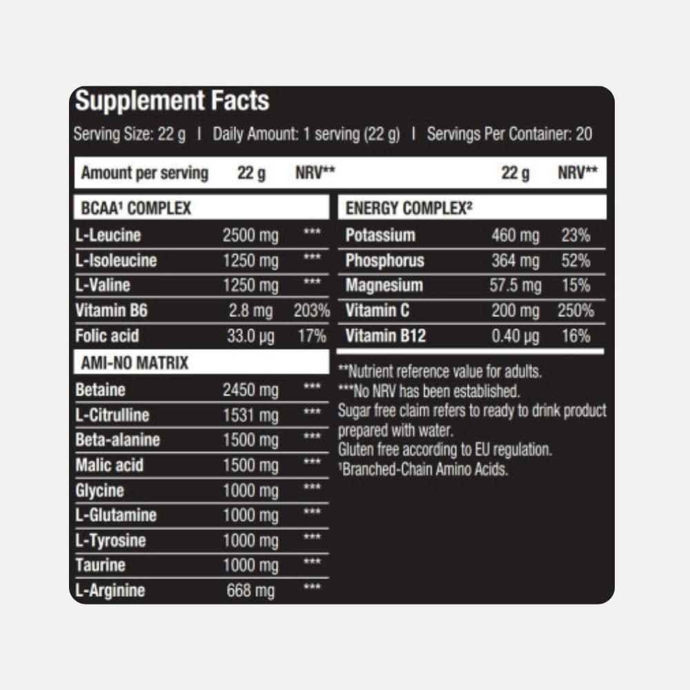 Scitec AMI-NO Xpress Amino Acid Supplement Powder - 440g 3