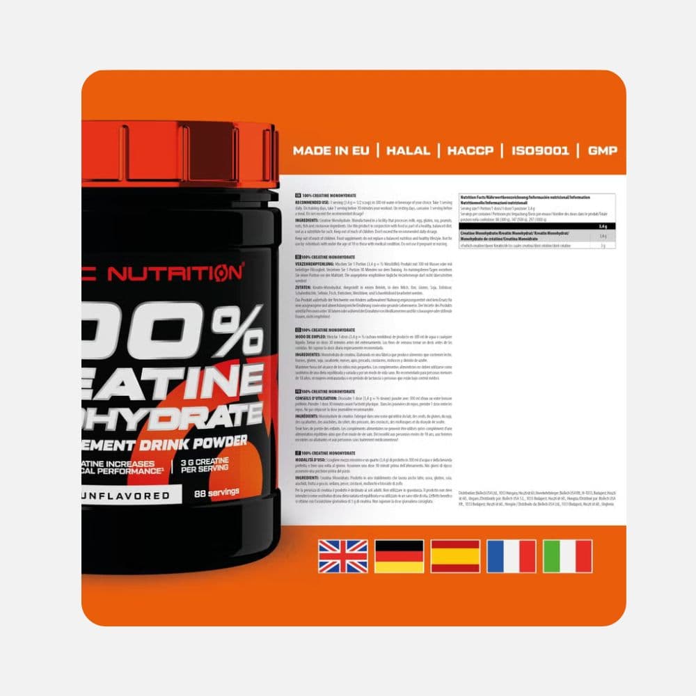 Scitec Nutrition Creatine Monohydrate Powder - 300g 2