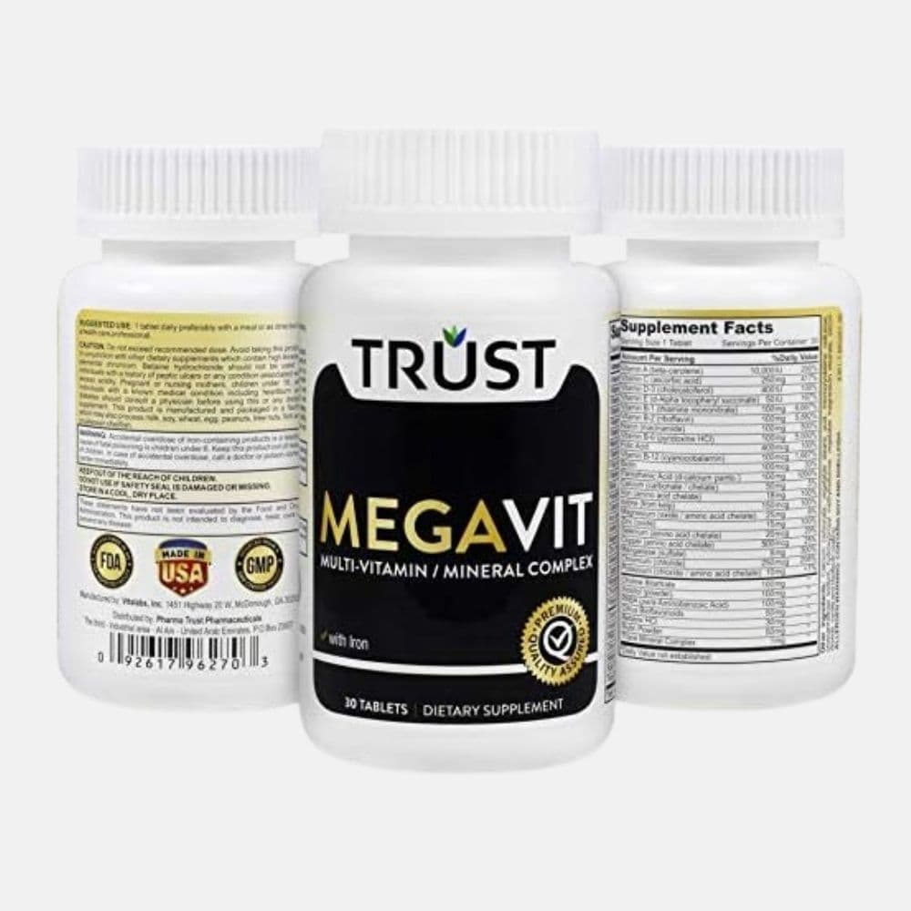 Trust Megavit Daily Multivitamin Tablets - 30 Count 2