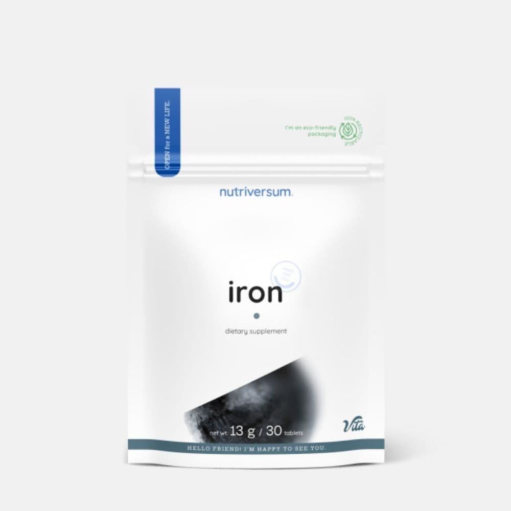 Nutriversum Iron Tablets - 30mg (30 Count)