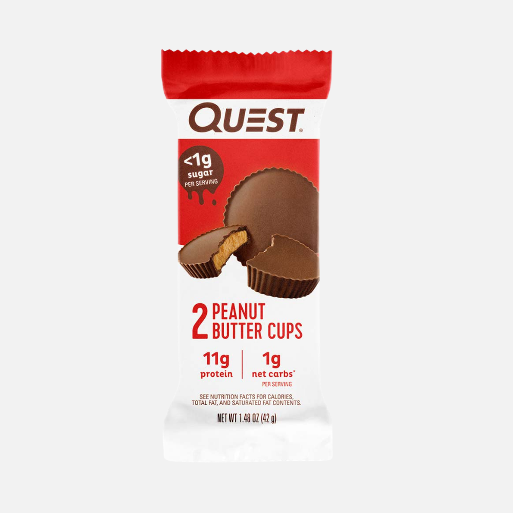 Quest Peanut Butter Chocolate Cups - 42g Protein Snack